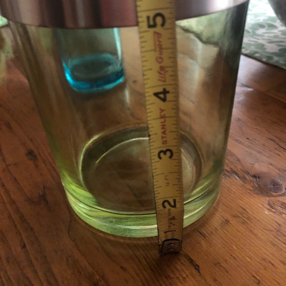 Beautiful glass canisters 💚💙💚💙 - Picture 5 of 5